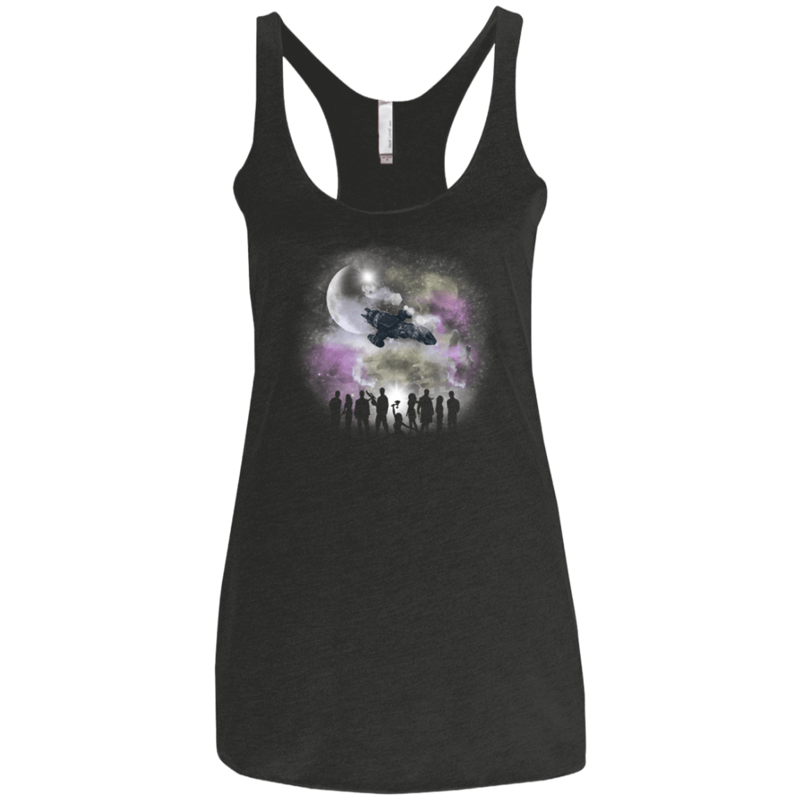 T-Shirts Vintage Black / X-Small Legend of Serenity Women's Triblend Racerback Tank