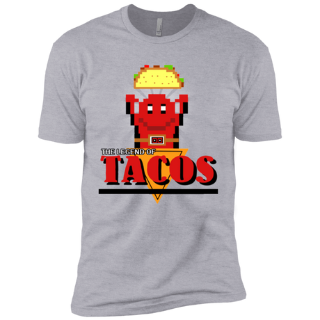 T-Shirts Heather Grey / YXS Legend of Tacos Boys Premium T-Shirt