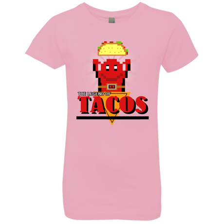 T-Shirts Light Pink / YXS Legend of Tacos Girls Premium T-Shirt
