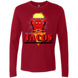 T-Shirts Cardinal / Small Legend of Tacos Men's Premium Long Sleeve