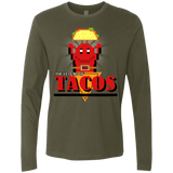 T-Shirts Military Green / Small Legend of Tacos Men's Premium Long Sleeve