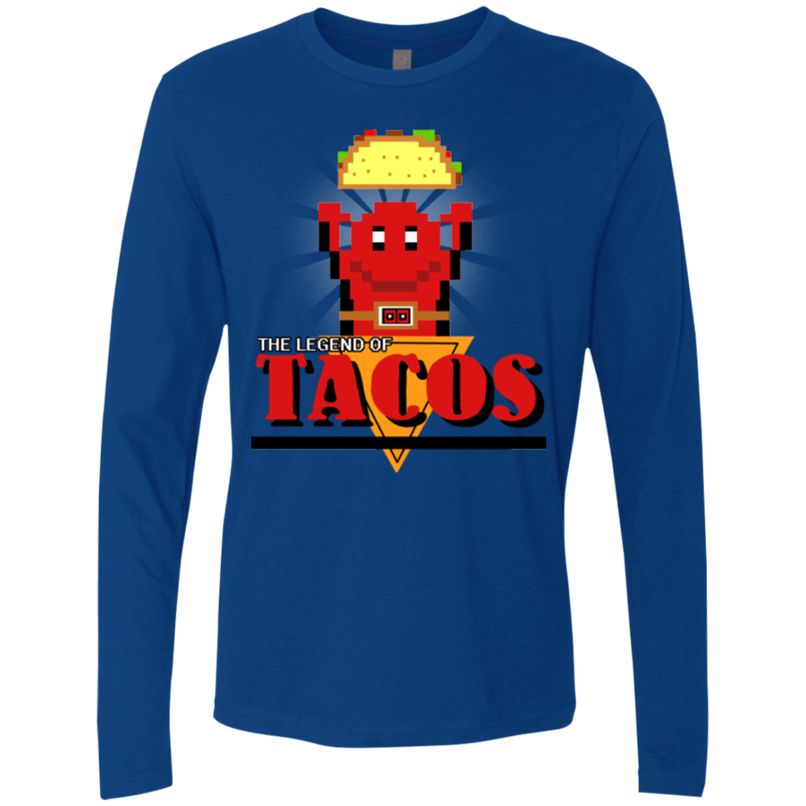T-Shirts Royal / Small Legend of Tacos Men's Premium Long Sleeve