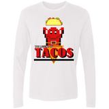 T-Shirts White / Small Legend of Tacos Men's Premium Long Sleeve