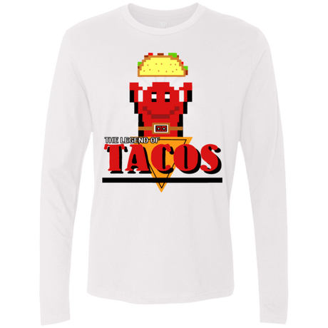 T-Shirts White / Small Legend of Tacos Men's Premium Long Sleeve