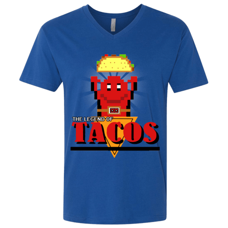 T-Shirts Royal / X-Small Legend of Tacos Men's Premium V-Neck