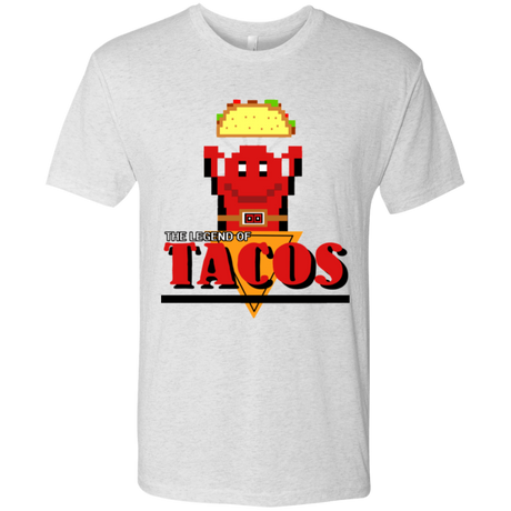 T-Shirts Heather White / Small Legend of Tacos Men's Triblend T-Shirt