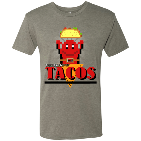 T-Shirts Venetian Grey / Small Legend of Tacos Men's Triblend T-Shirt