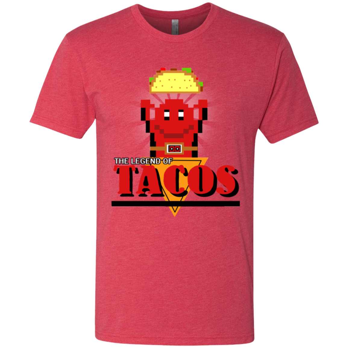 T-Shirts Vintage Red / Small Legend of Tacos Men's Triblend T-Shirt