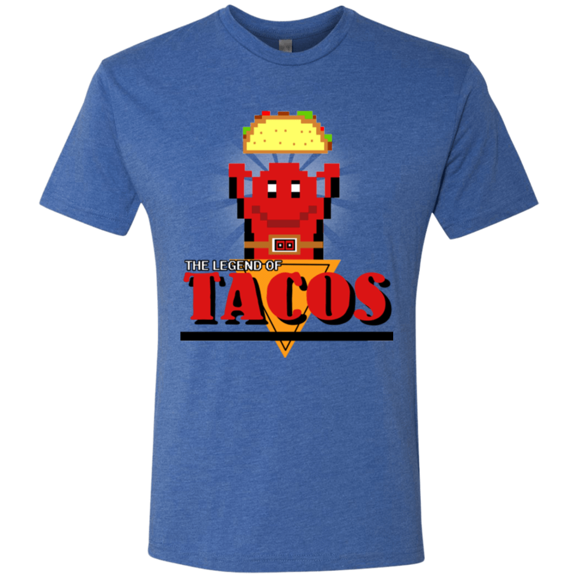 T-Shirts Vintage Royal / Small Legend of Tacos Men's Triblend T-Shirt