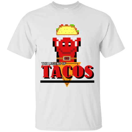 T-Shirts White / Small Legend of Tacos T-Shirt