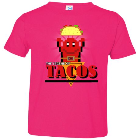 T-Shirts Hot Pink / 2T Legend of Tacos Toddler Premium T-Shirt