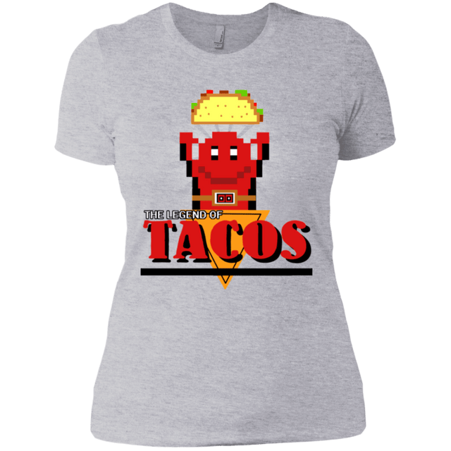 T-Shirts Heather Grey / X-Small Legend of Tacos Women's Premium T-Shirt