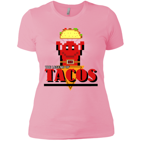 T-Shirts Light Pink / X-Small Legend of Tacos Women's Premium T-Shirt