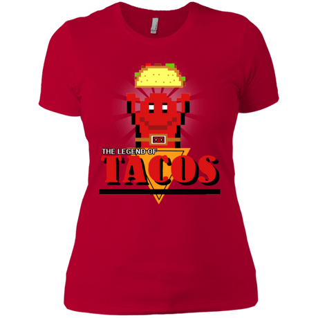 T-Shirts Red / X-Small Legend of Tacos Women's Premium T-Shirt