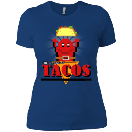 T-Shirts Royal / X-Small Legend of Tacos Women's Premium T-Shirt