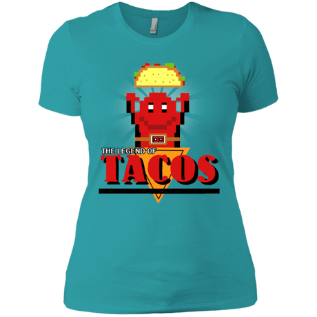 T-Shirts Tahiti Blue / X-Small Legend of Tacos Women's Premium T-Shirt