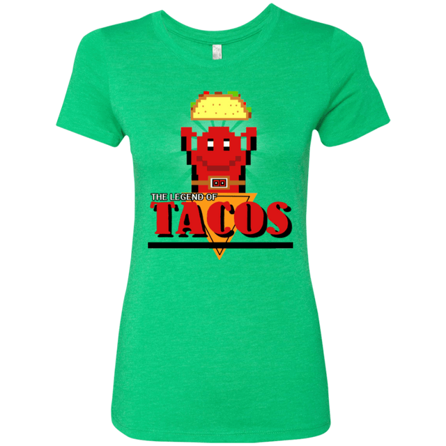 T-Shirts Envy / Small Legend of Tacos Women's Triblend T-Shirt