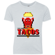 T-Shirts Heather White / YXS Legend of Tacos Youth Triblend T-Shirt