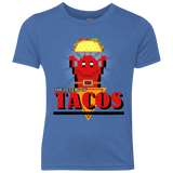 T-Shirts Vintage Royal / YXS Legend of Tacos Youth Triblend T-Shirt