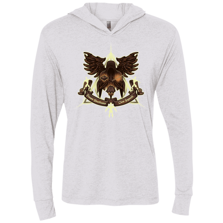 T-Shirts Heather White / X-Small LEGEND Triblend Long Sleeve Hoodie Tee