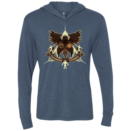 T-Shirts Indigo / X-Small LEGEND Triblend Long Sleeve Hoodie Tee