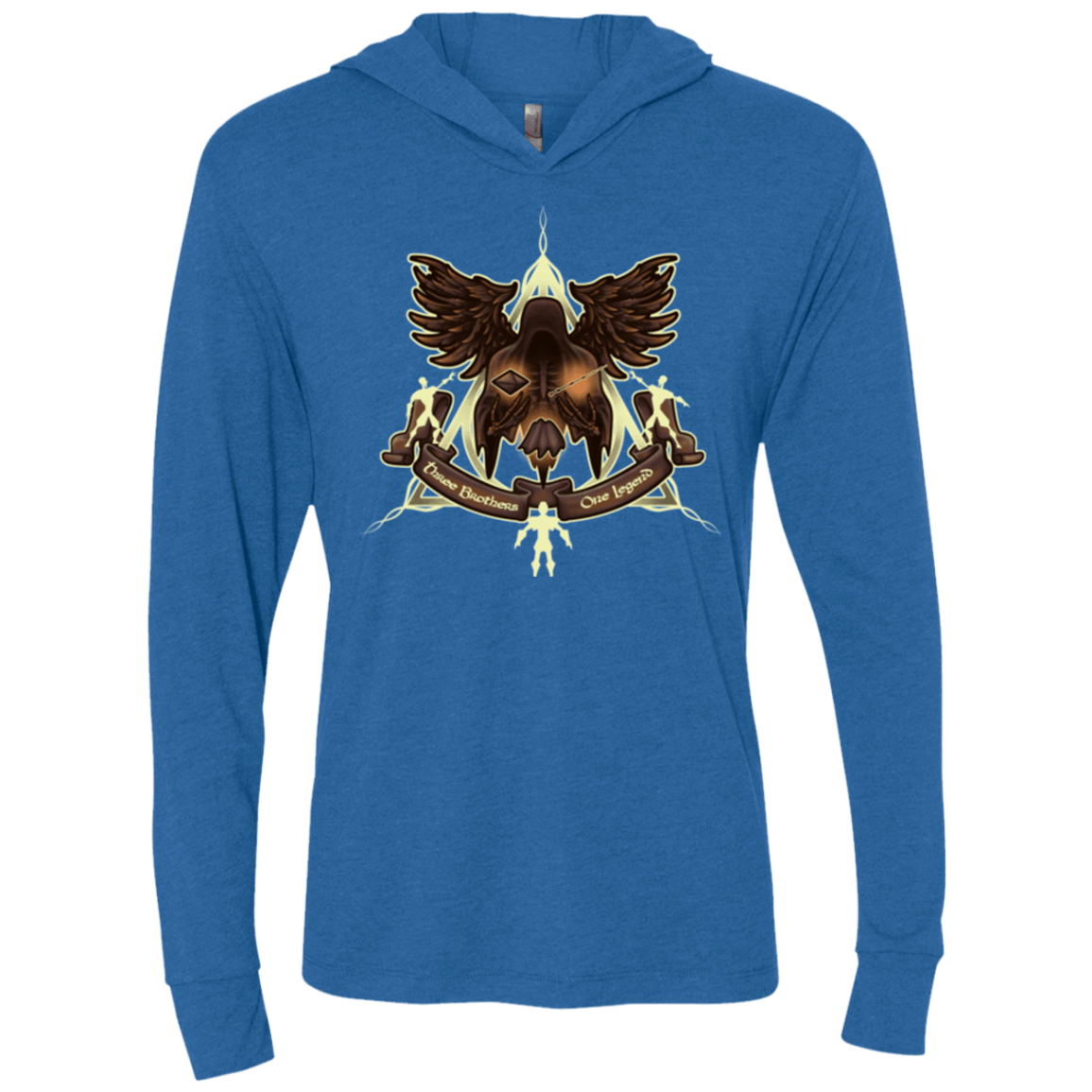 T-Shirts Vintage Royal / X-Small LEGEND Triblend Long Sleeve Hoodie Tee