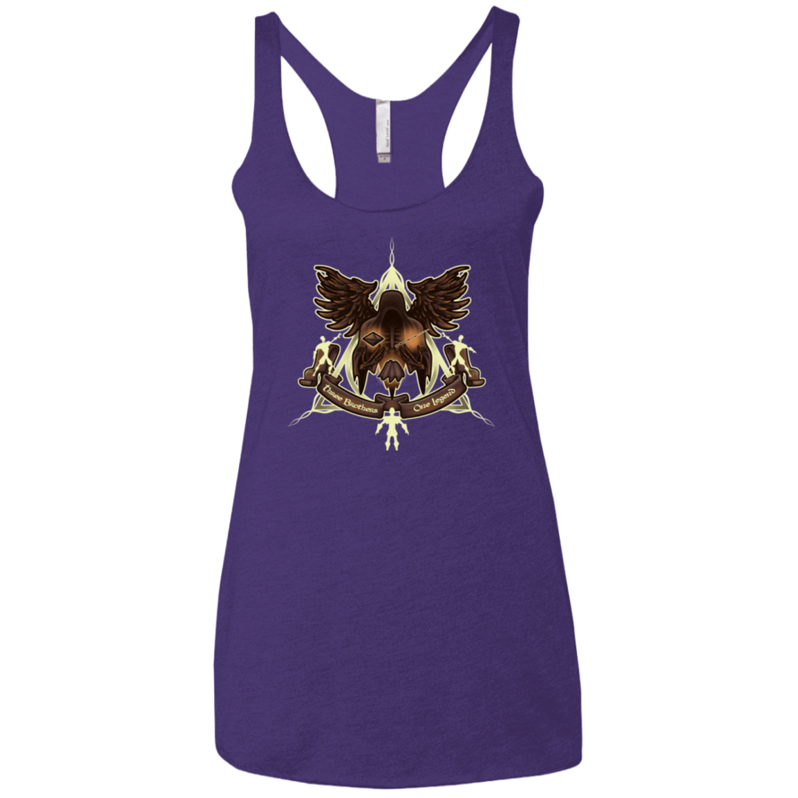T-Shirts Purple / X-Small LEGEND Women's Triblend Racerback Tank