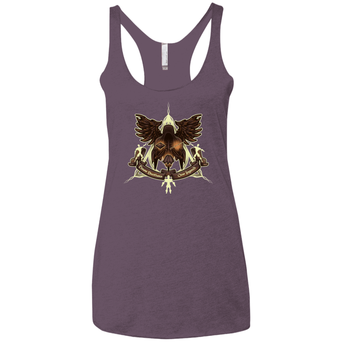 T-Shirts Vintage Purple / X-Small LEGEND Women's Triblend Racerback Tank