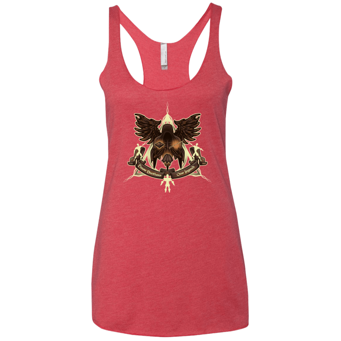 T-Shirts Vintage Red / X-Small LEGEND Women's Triblend Racerback Tank