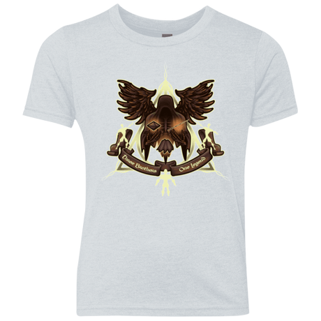 T-Shirts Heather White / YXS LEGEND Youth Triblend T-Shirt