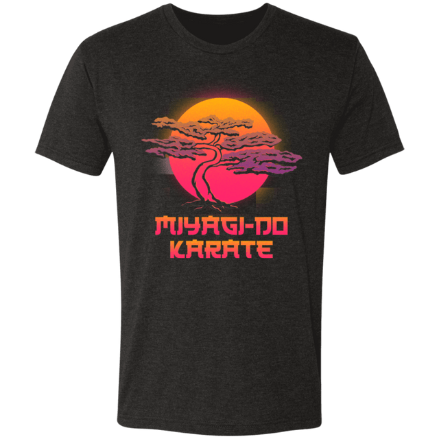 T-Shirts Vintage Black / S Legendary Dojo Sunset Men's Triblend T-Shirt