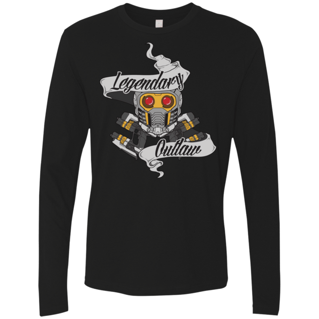 T-Shirts Black / Small Legendary Outlaw Men's Premium Long Sleeve