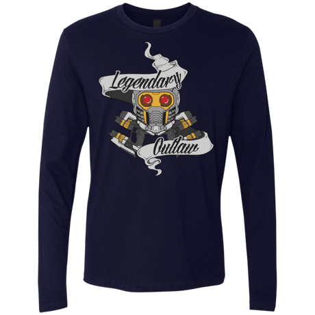 T-Shirts Midnight Navy / Small Legendary Outlaw Men's Premium Long Sleeve