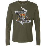T-Shirts Military Green / Small Legendary Outlaw Men's Premium Long Sleeve