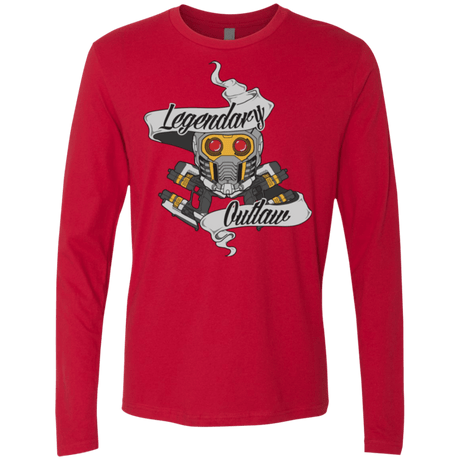 T-Shirts Red / Small Legendary Outlaw Men's Premium Long Sleeve