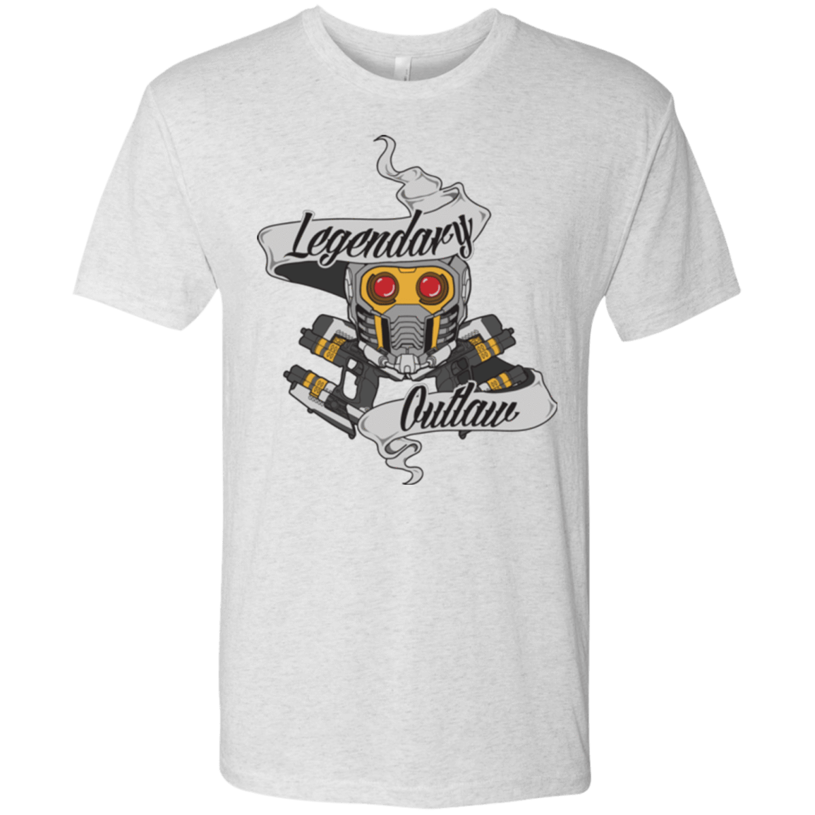 T-Shirts Heather White / Small Legendary Outlaw Men's Triblend T-Shirt