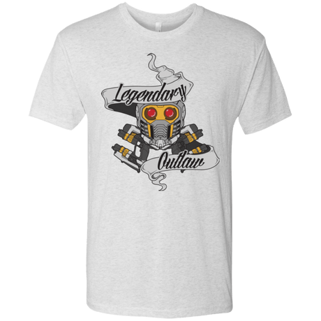 T-Shirts Heather White / Small Legendary Outlaw Men's Triblend T-Shirt