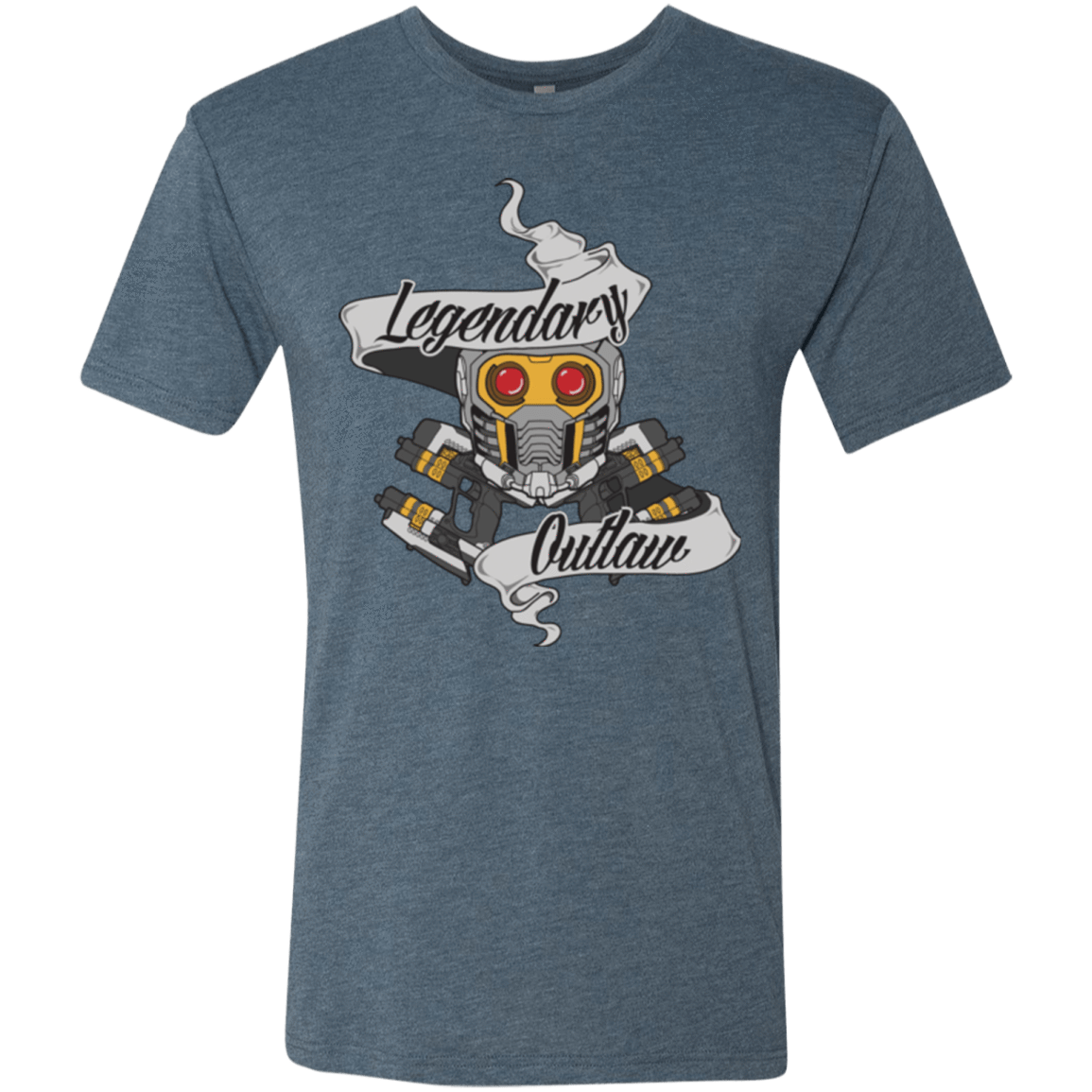 T-Shirts Indigo / Small Legendary Outlaw Men's Triblend T-Shirt
