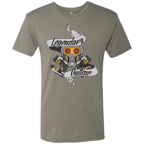 T-Shirts Venetian Grey / Small Legendary Outlaw Men's Triblend T-Shirt