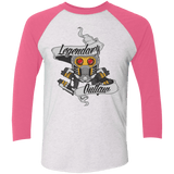 T-Shirts Heather White/Vintage Pink / X-Small Legendary Outlaw Triblend 3/4 Sleeve