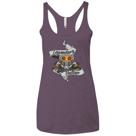 T-Shirts Vintage Purple / X-Small Legendary Outlaw Women's Triblend Racerback Tank