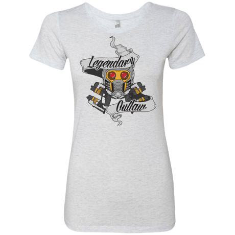 T-Shirts Heather White / Small Legendary Outlaw Women's Triblend T-Shirt