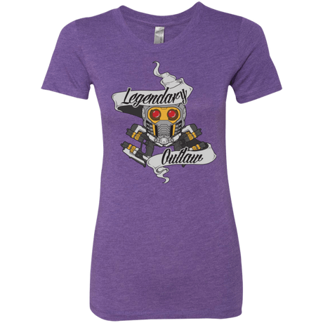 T-Shirts Purple Rush / Small Legendary Outlaw Women's Triblend T-Shirt