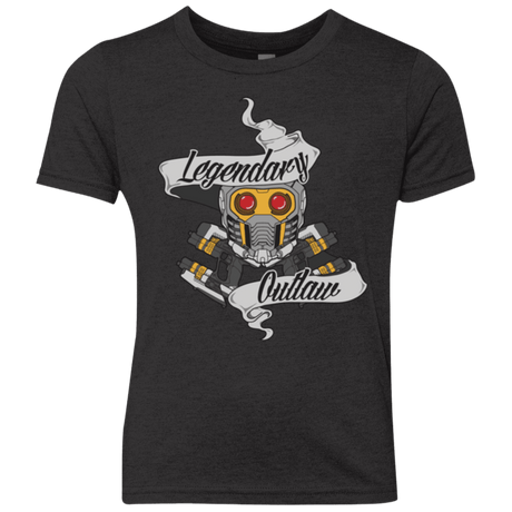 T-Shirts Vintage Black / YXS Legendary Outlaw Youth Triblend T-Shirt