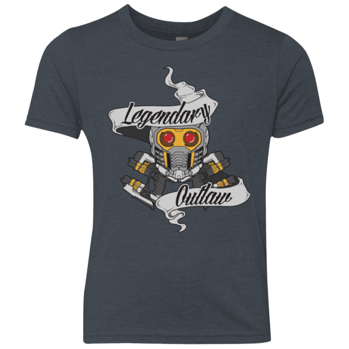 T-Shirts Vintage Navy / YXS Legendary Outlaw Youth Triblend T-Shirt