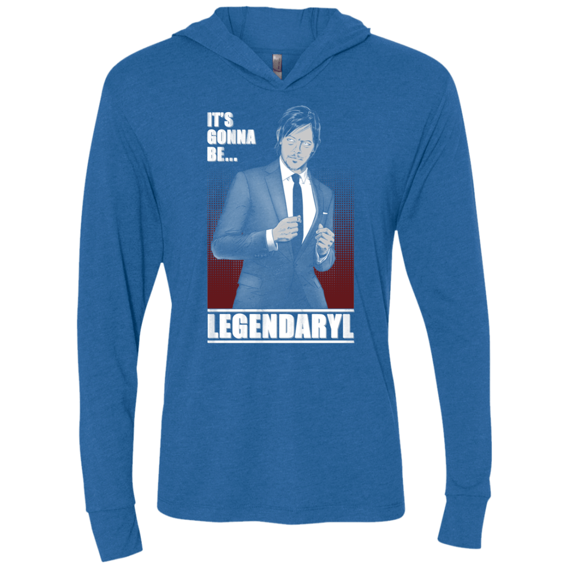 T-Shirts Vintage Royal / X-Small Legendaryl Triblend Long Sleeve Hoodie Tee