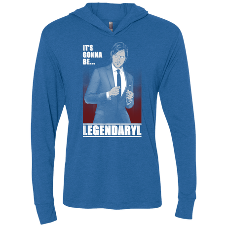 T-Shirts Vintage Royal / X-Small Legendaryl Triblend Long Sleeve Hoodie Tee