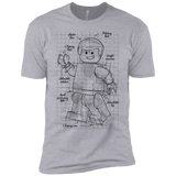 T-Shirts Heather Grey / YXS Lego Plan Boys Premium T-Shirt