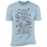T-Shirts Light Blue / YXS Lego Plan Boys Premium T-Shirt