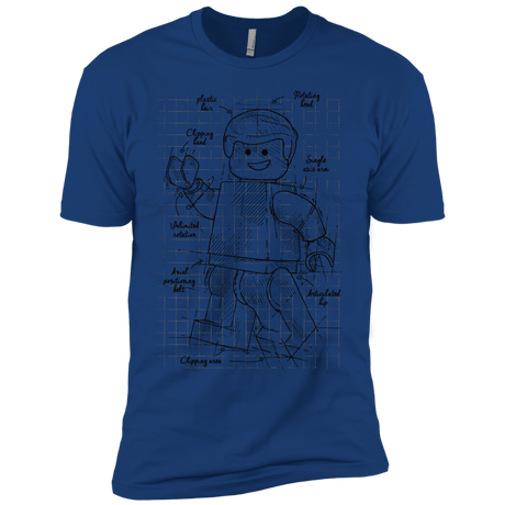 T-Shirts Royal / YXS Lego Plan Boys Premium T-Shirt